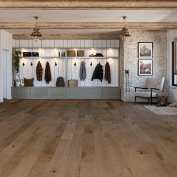 Brown Maple Hardwood flooring / Hiking Mirage Autumn