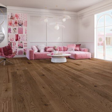 Brown Oak Hardwood flooring / First kiss Mirage Lively