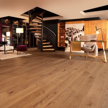 Brown Red Oak Hardwood flooring / Papyrus Mirage Imagine