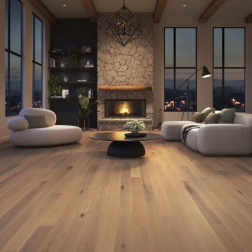 Golden Oak Hardwood flooring / Sanibel Mirage DreamVille