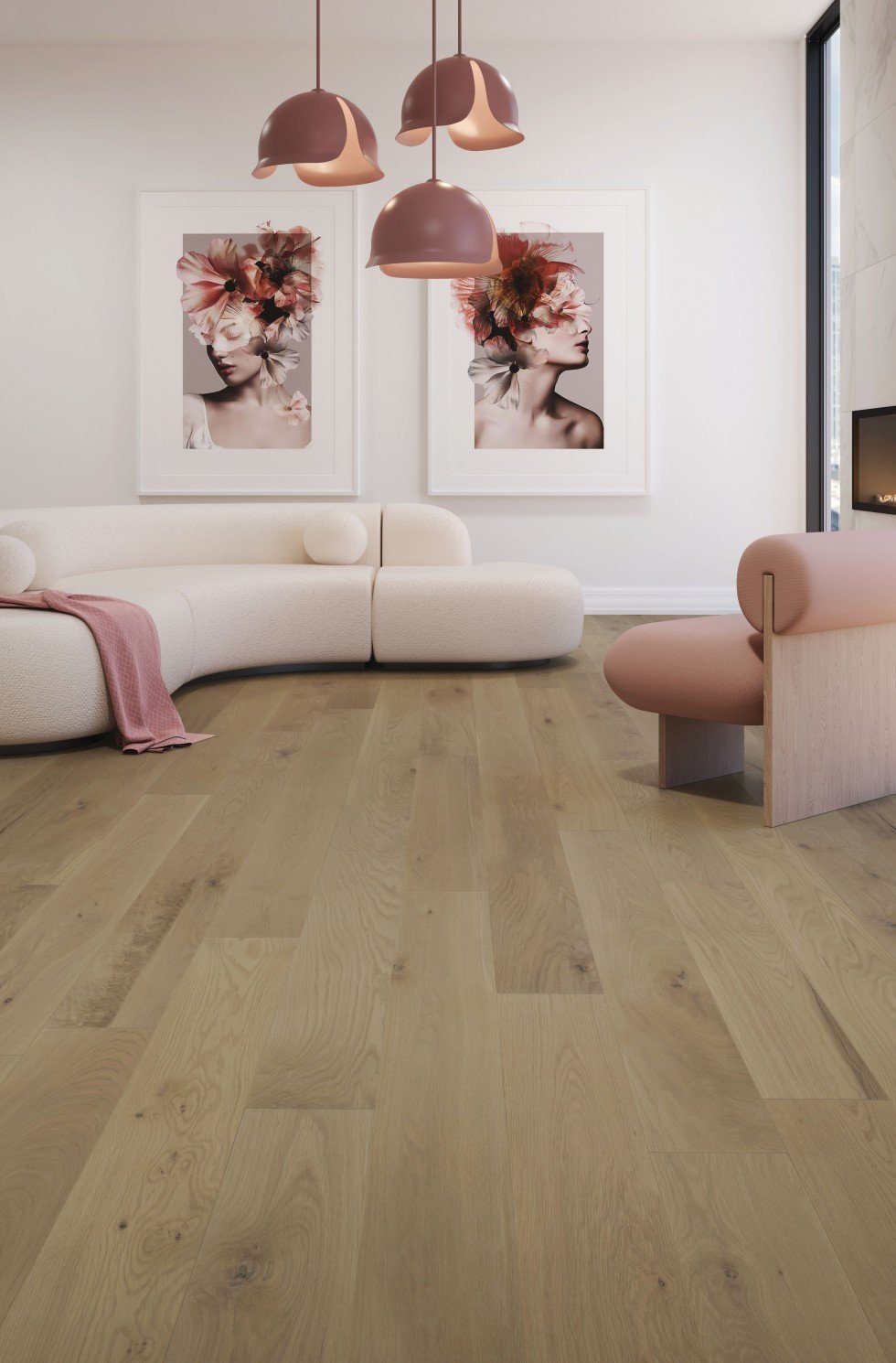 White Oak Maud Character Brushed