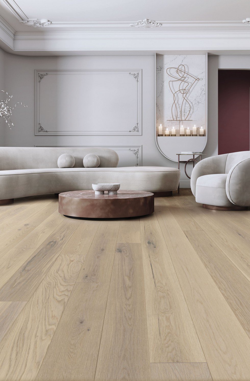 White Oak Rachel Character Brushed